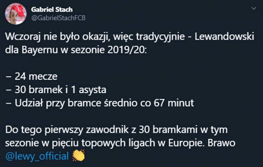 NIESAMOWITE liczby Lewandowskiego w tym sezonie!